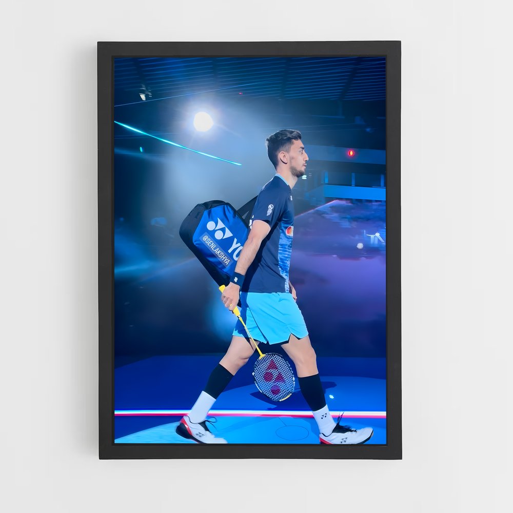 Poster Ace des Courts – affiche Badminton (vue 2)